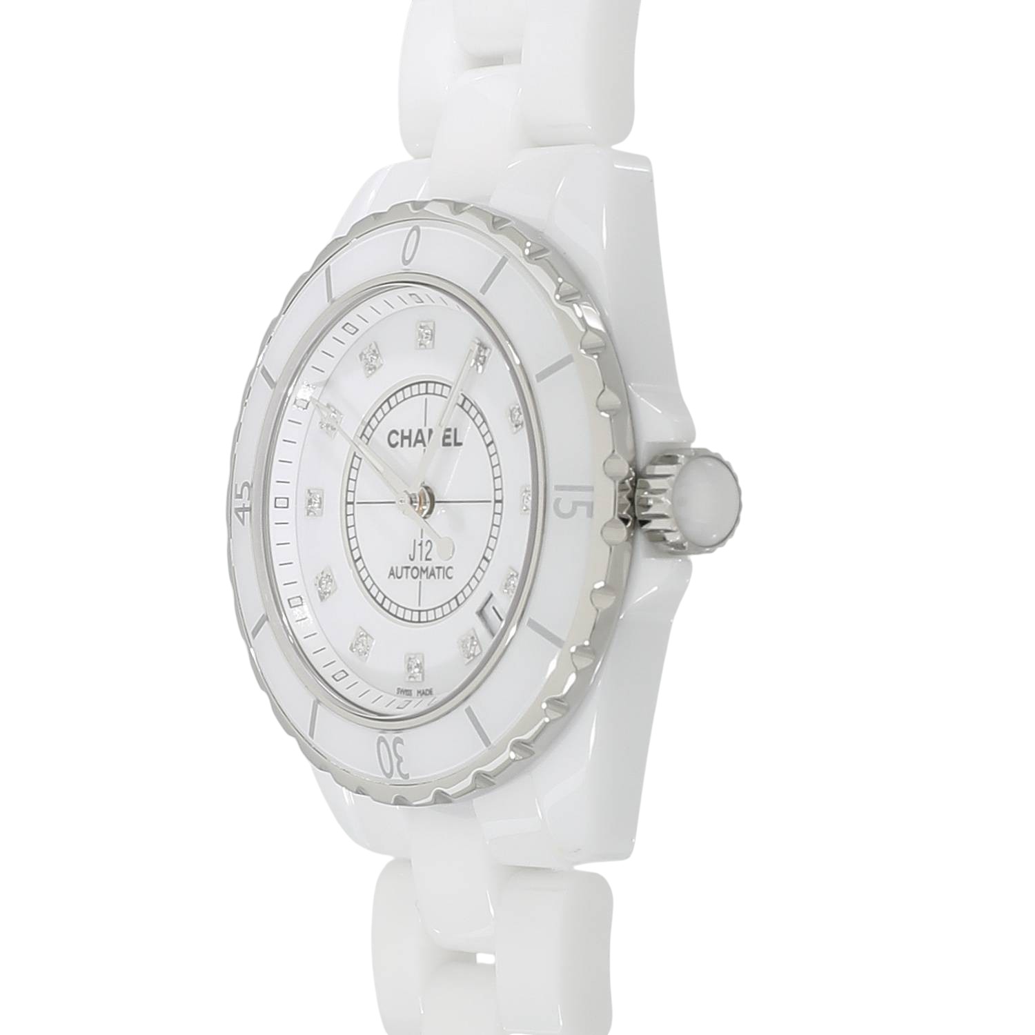 C20363 | [中古]シャネル J12 ホワイトセラミック 38MM H1629 ホワイト