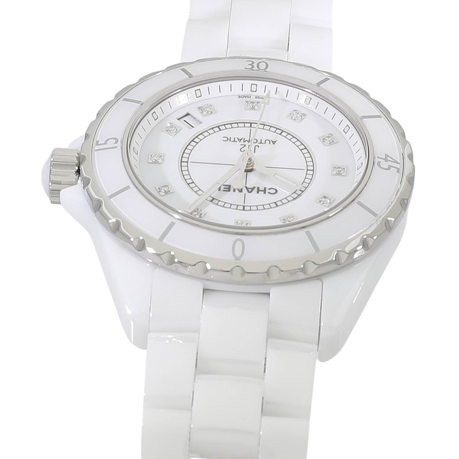 C20363 | [中古]シャネル J12 ホワイトセラミック 38MM H1629 ホワイト