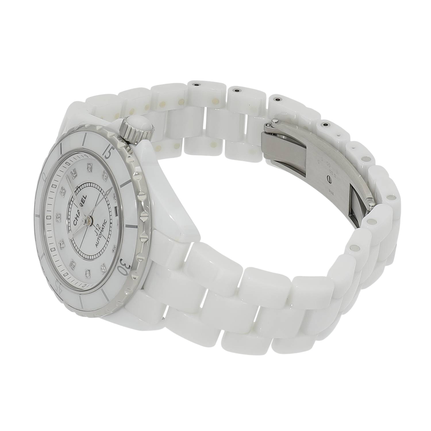 C20363 | [中古]シャネル J12 ホワイトセラミック 38MM H1629 ホワイト