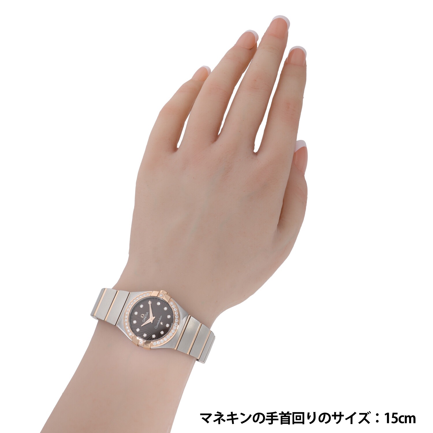 O5383 | [新品]オメガ コンステレーション クォーツ 27MM ダイヤベゼル
