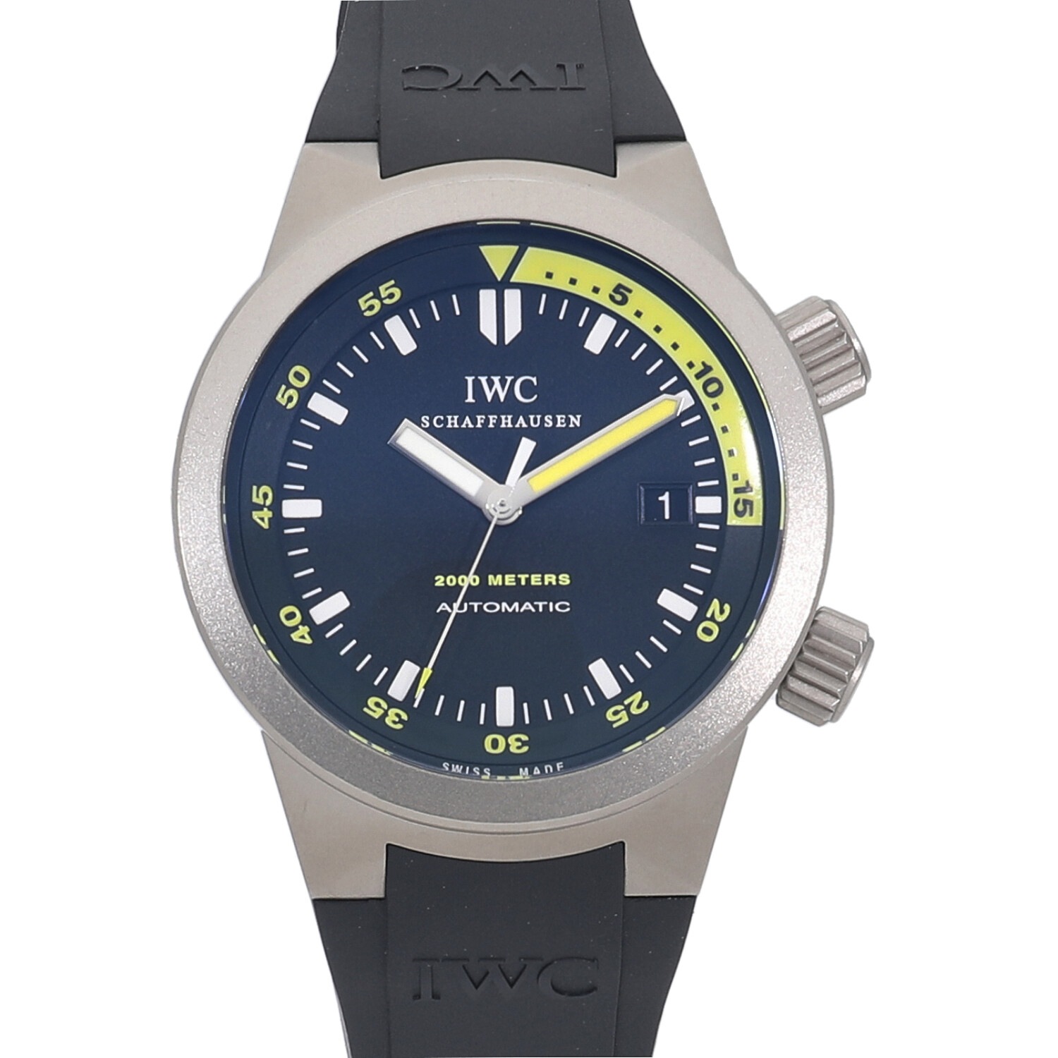I5883 | [中古]IWC アクアタイマー オートマティック 2000 ブラック