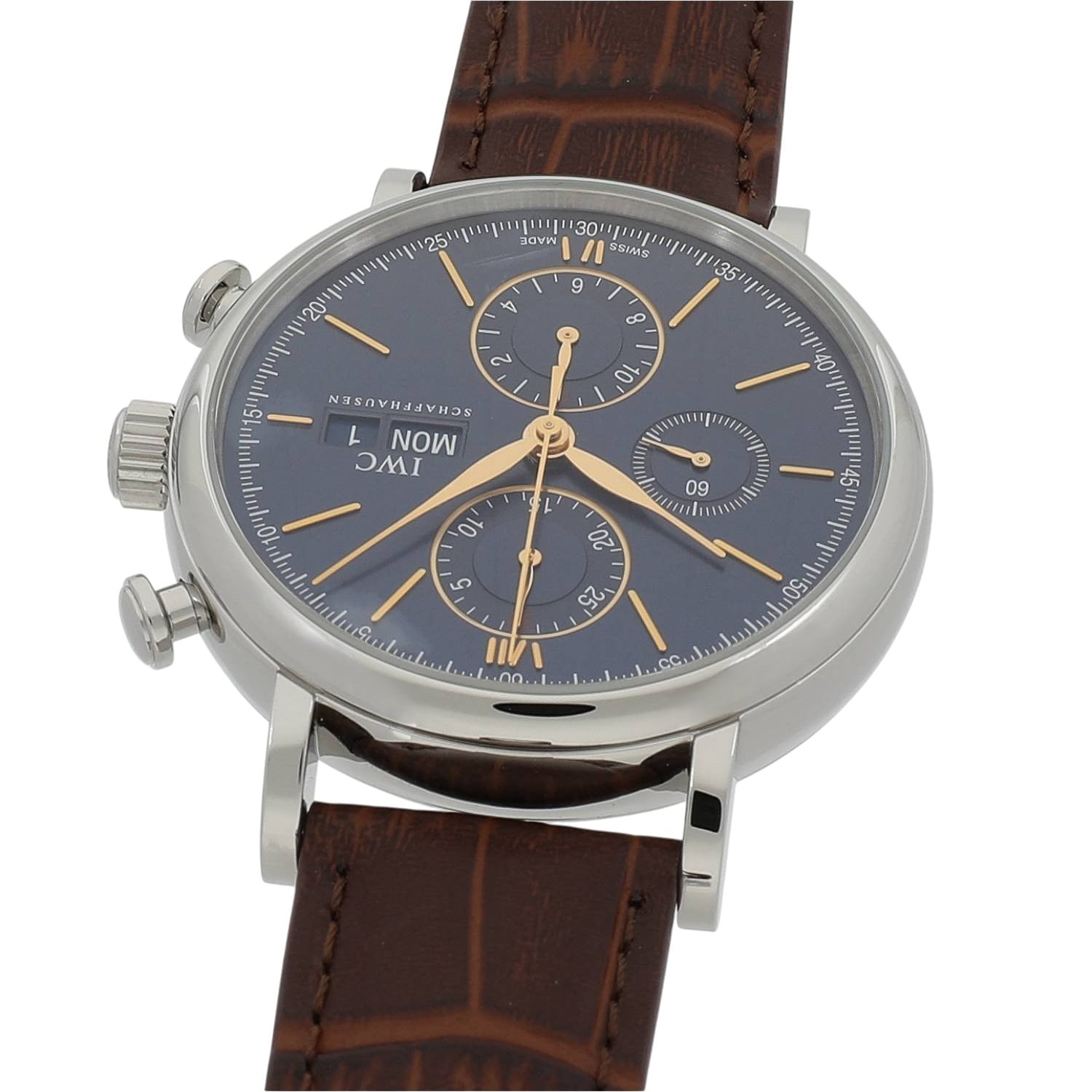 I11665 | [中古]IWC ポートフィノ クロノグラフ IW391036 ブルー