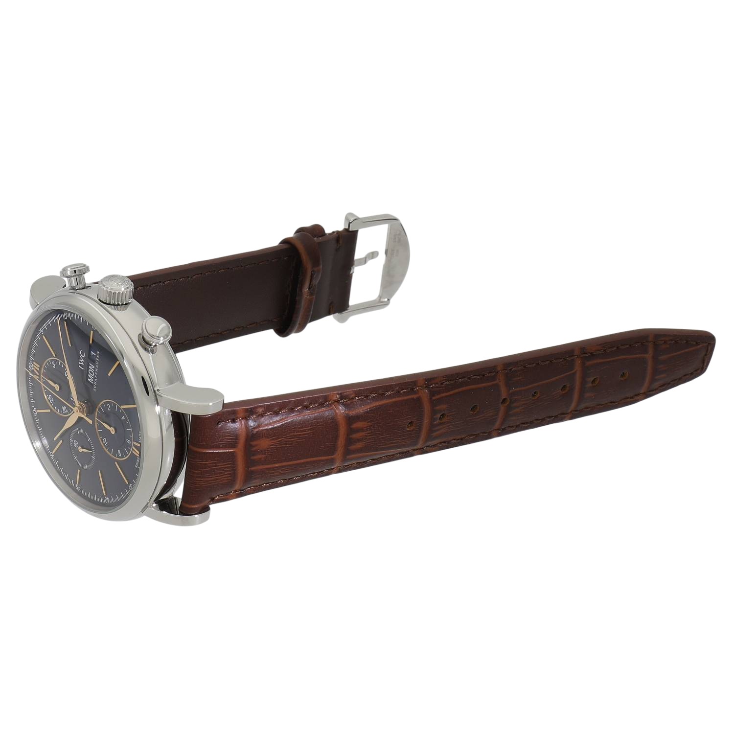 I11665 | [中古]IWC ポートフィノ クロノグラフ IW391036 ブルー