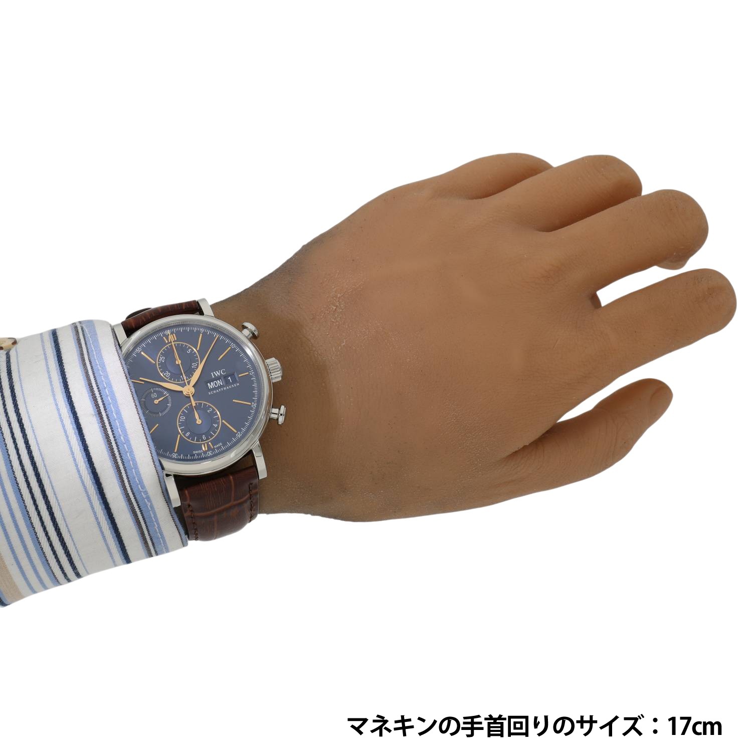 I11665 | [中古]IWC ポートフィノ クロノグラフ IW391036 ブルー