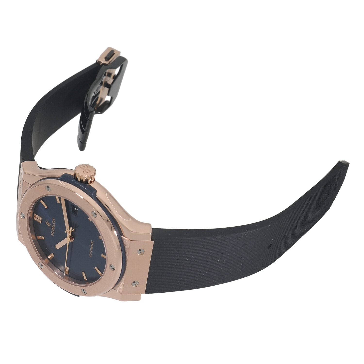 H9785 | [中古]ウブロ クラシック フュージョン キングゴールド ブルー