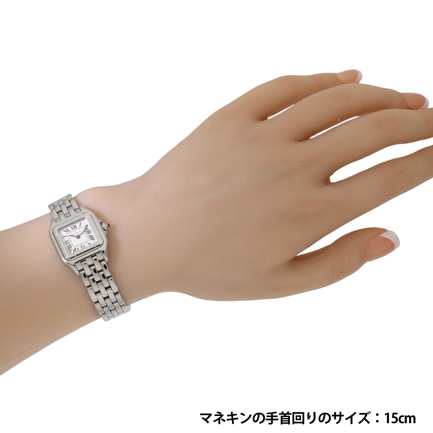 C20042 | [未使用]カルティエ パンテール SM WSPN0013 シルバー