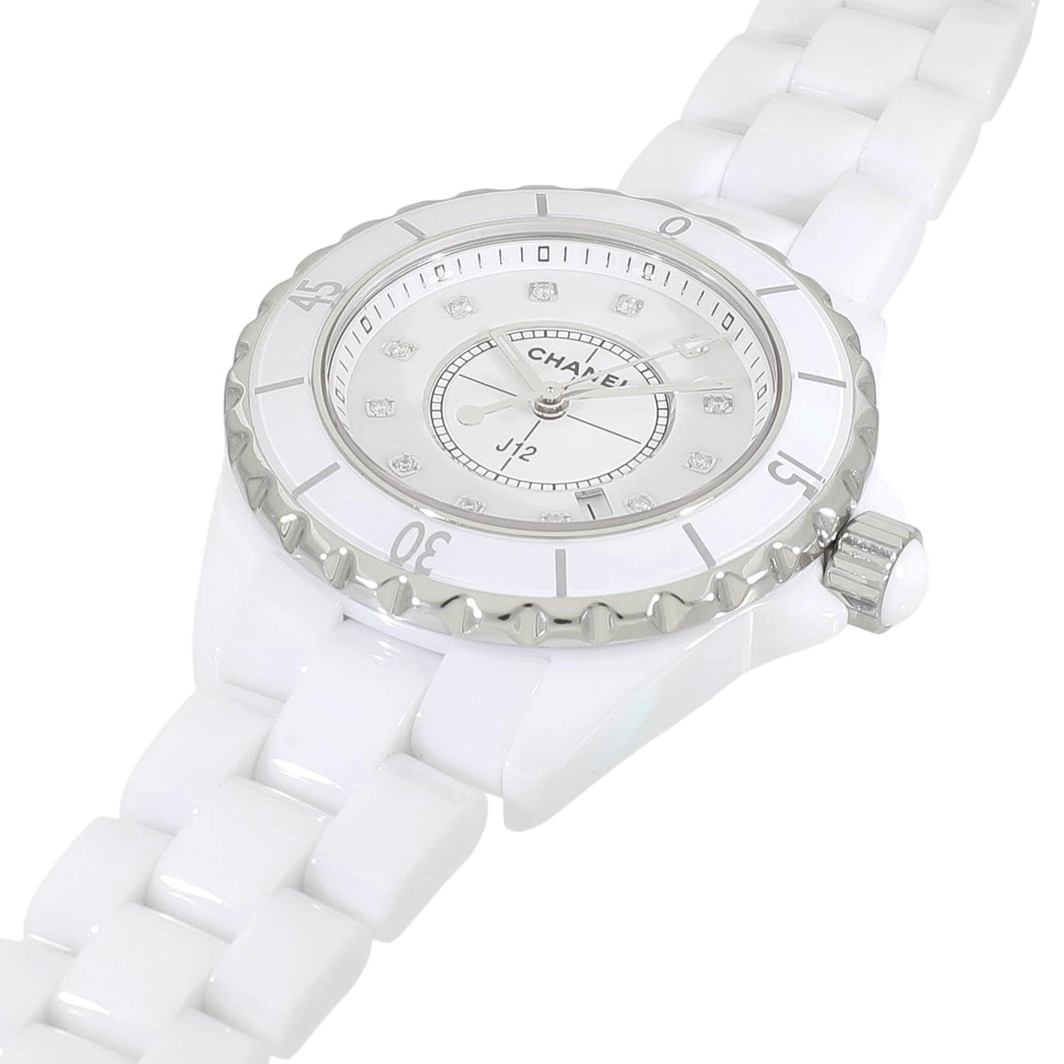 C60297 | [中古]シャネル J12 ホワイトセラミック 33ミリ H1628