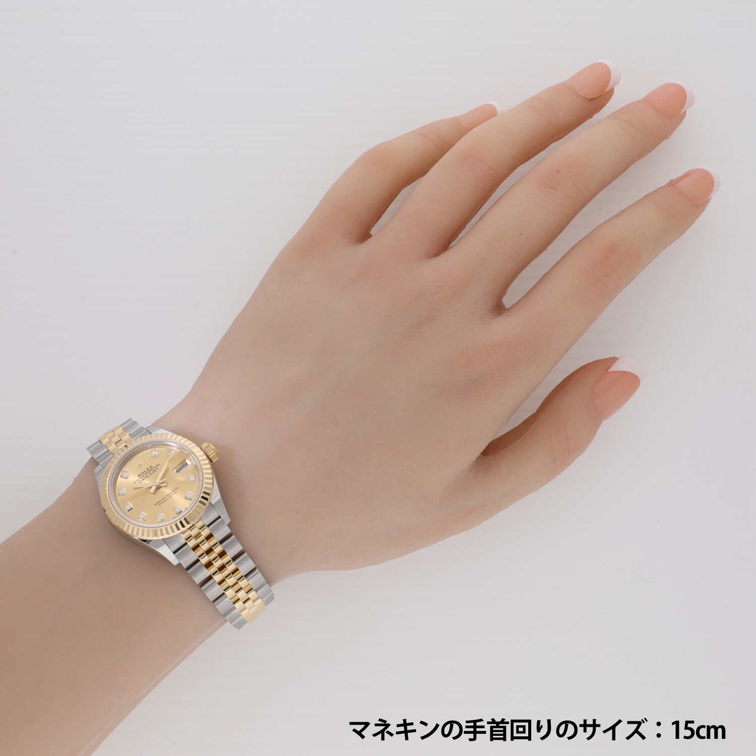 R6387 | [未使用]ロレックス レディ デイトジャスト 28 シャンパン 