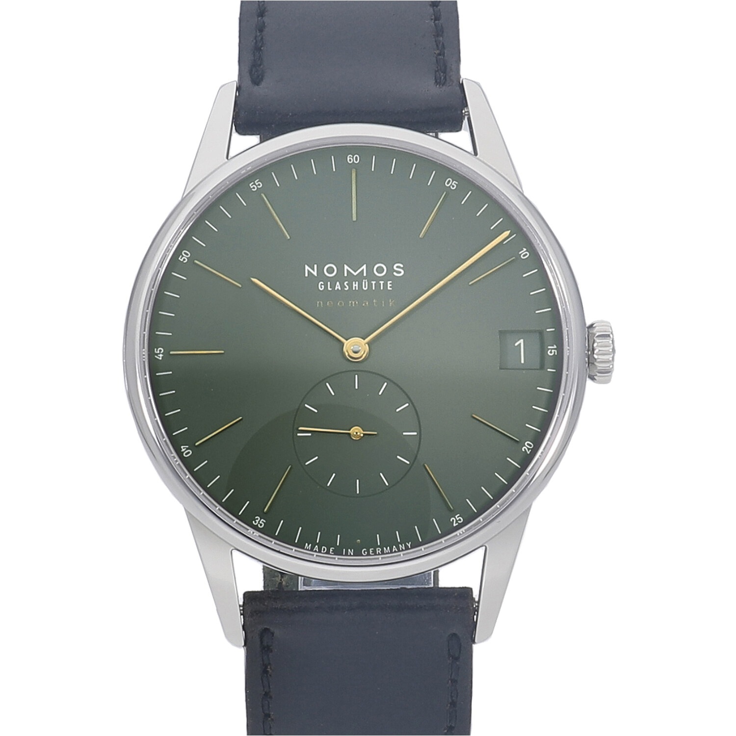 N4988 | [新品]ノモス オリオン ネオマティック 41 オリーブゴールド 