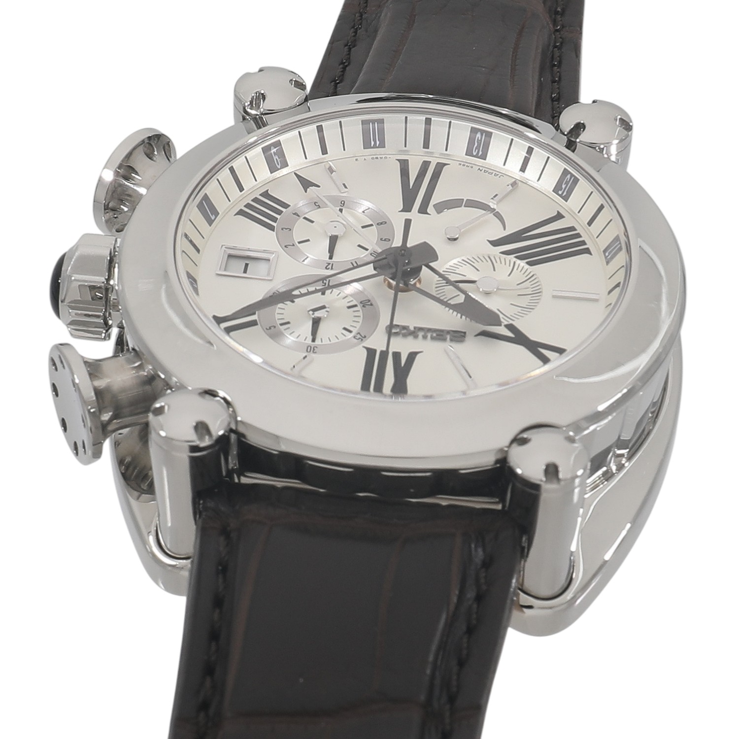 S10189 | [中古]セイコー ガランテ スプリングドライブ GMT クロノ