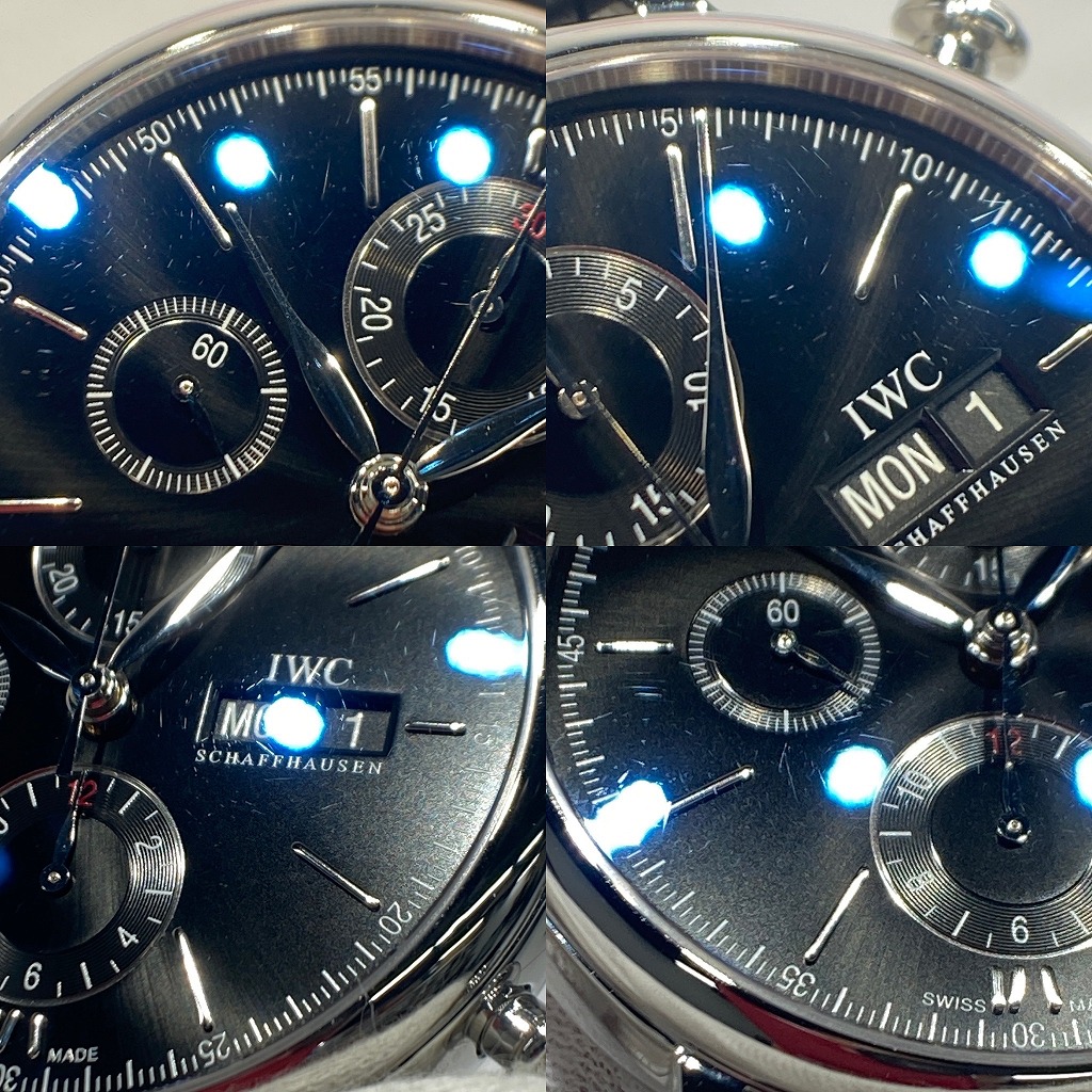 I11492 | [中古]IWC ポートフィノ クロノグラフ IW391002 ブラック