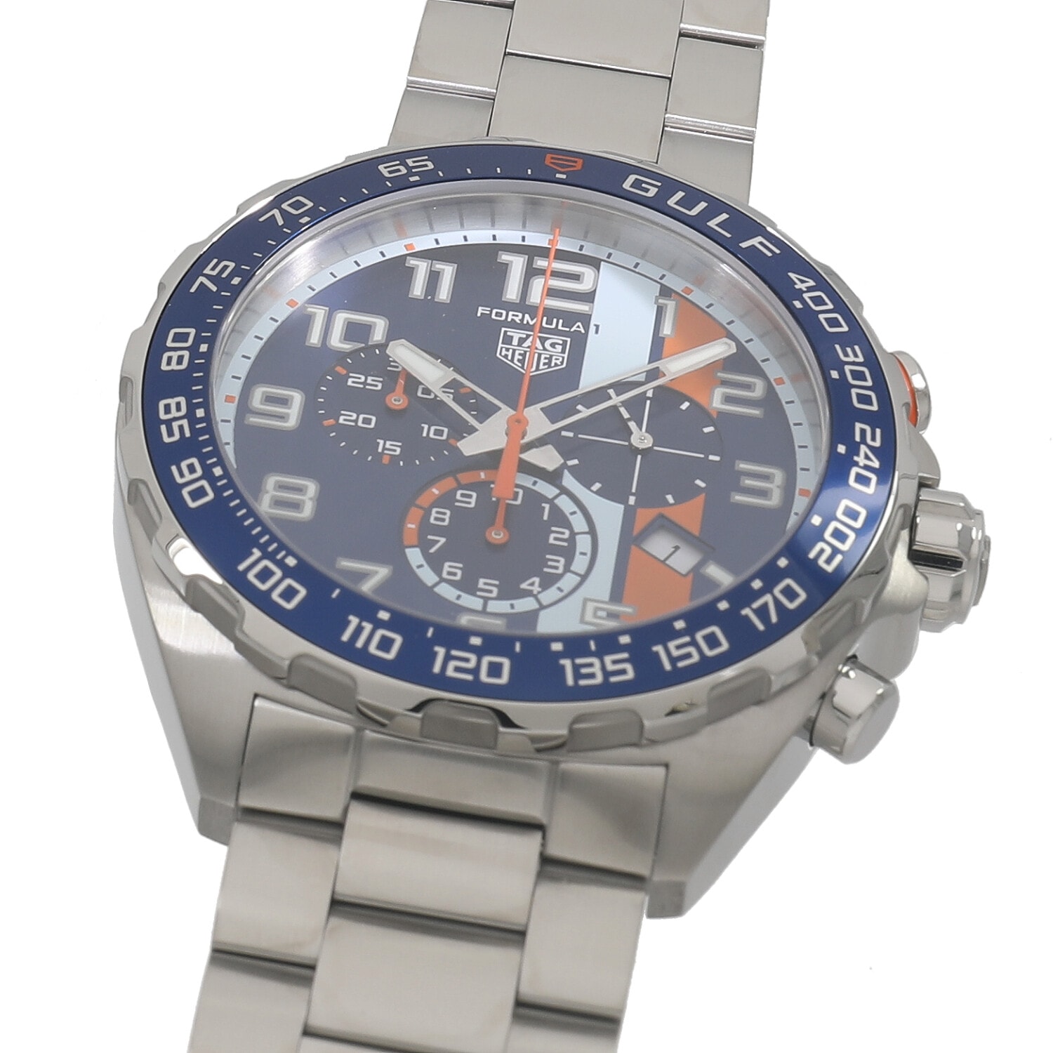 T6589 | [新品]タグホイヤー フォーミュラ1 クロノグラフ ガルフ