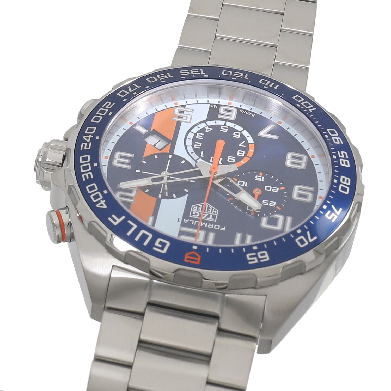 T6589 | [新品]タグホイヤー フォーミュラ1 クロノグラフ ガルフ