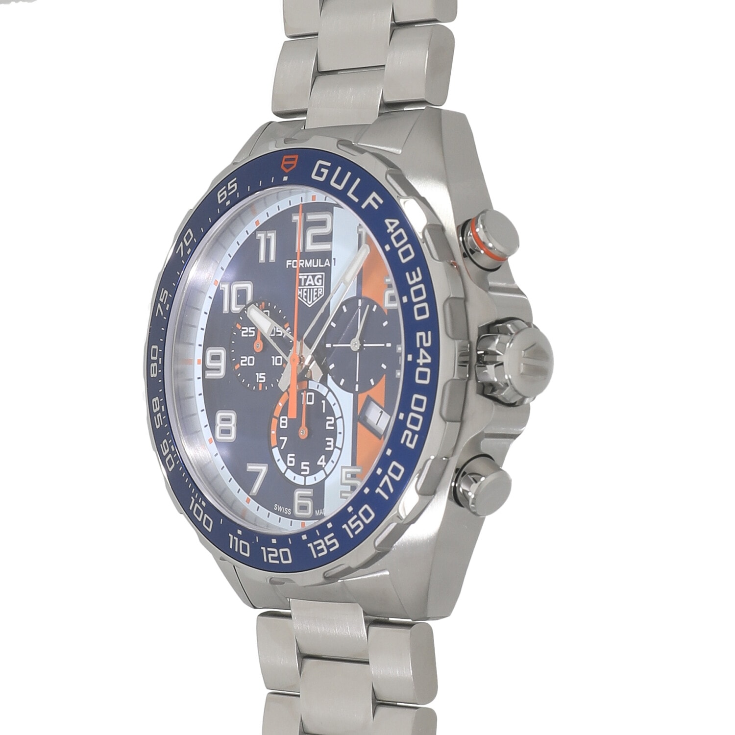T6589 | [新品]タグホイヤー フォーミュラ1 クロノグラフ ガルフ