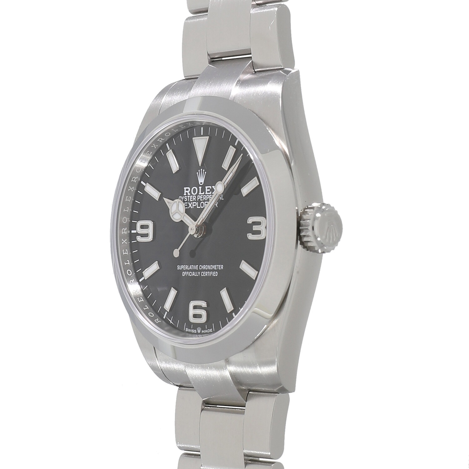 [中古]ロレックス エクスプローラー 40 224270 ランダム ブラック メンズ