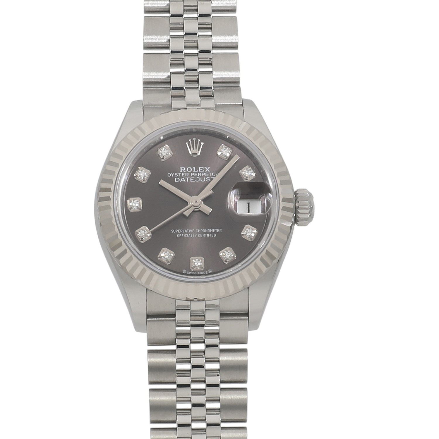 ロレックス ROLEX デイトジャスト29ダークグレー 279174G ダークグレー WG/SS レディース 腕時計 ロレックス ROLEX デイトジャスト29ダークグレー 279174G ダークグレー