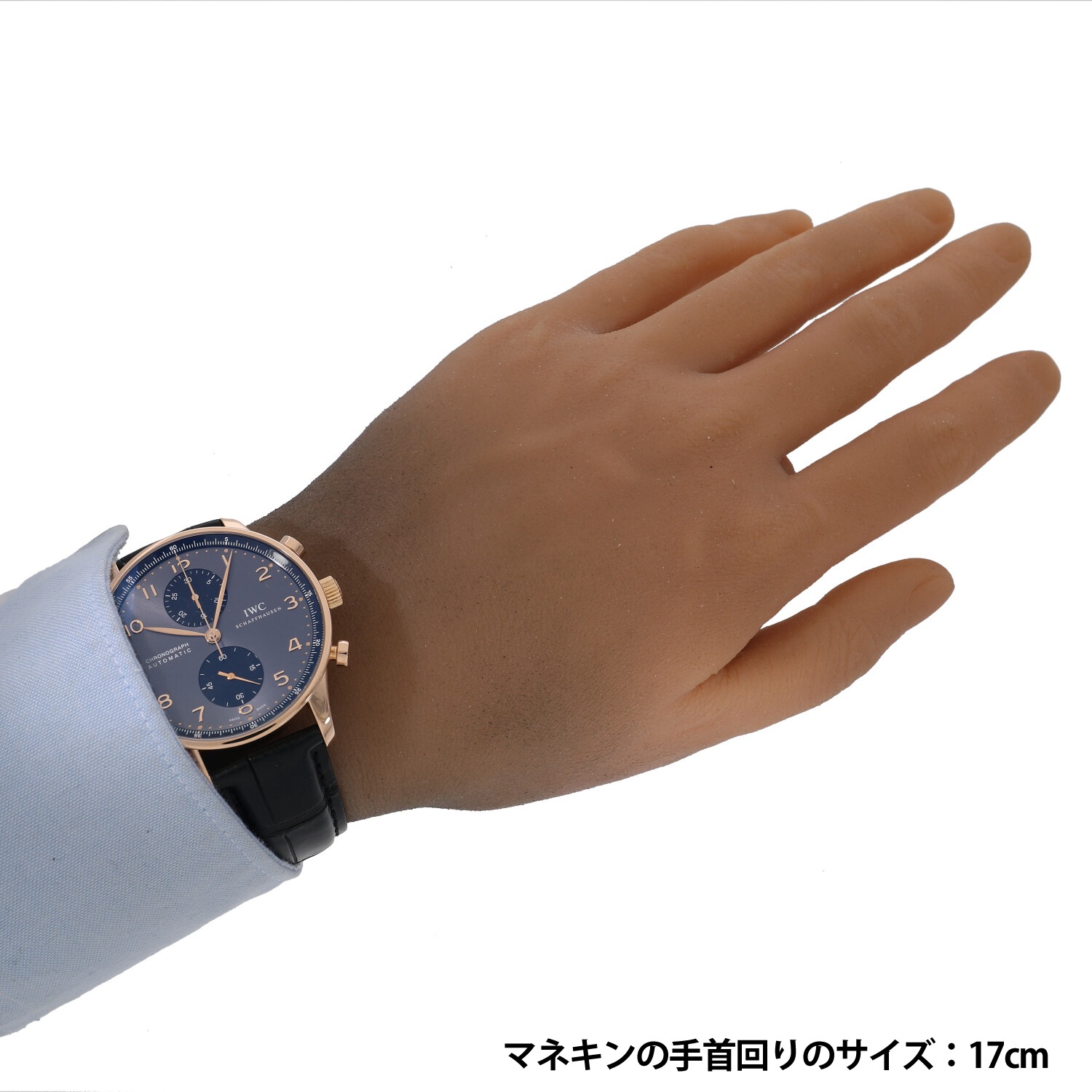 I8290 | [中古]IWC ポルトギーゼ クロノグラフ IW371482 グレー メンズ