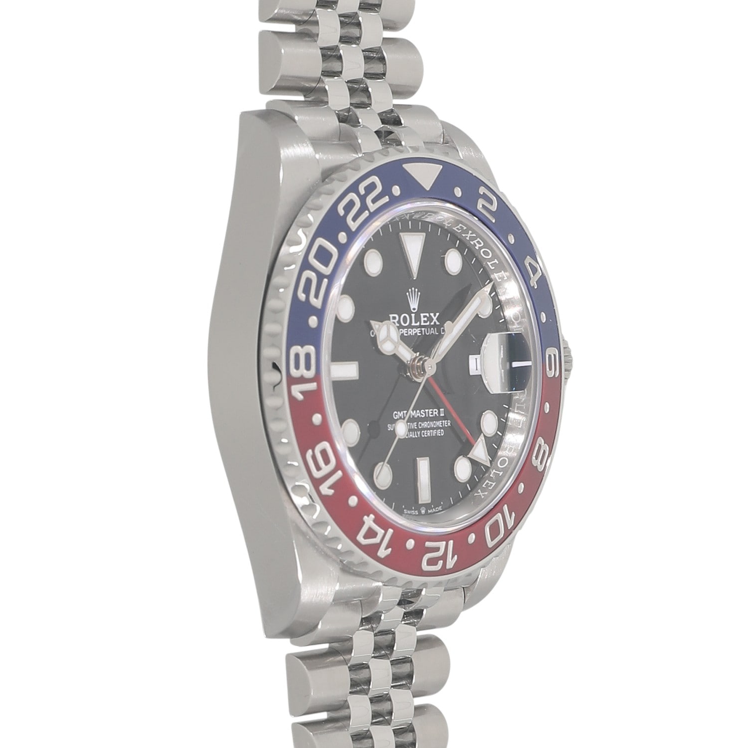 ロレックス GMTマスターII 126713GRNR SSxYG 自動巻 ランダム番