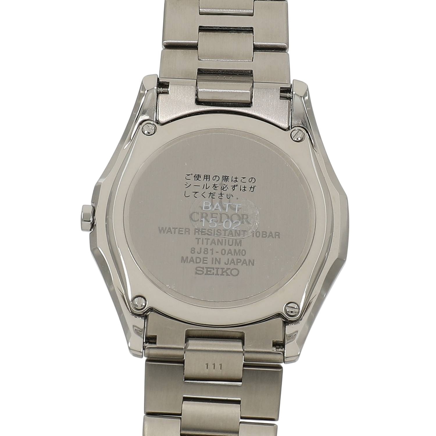 S11608 | [未使用]セイコー クレドール シグノ GCAR981 / 8J81-0AM0