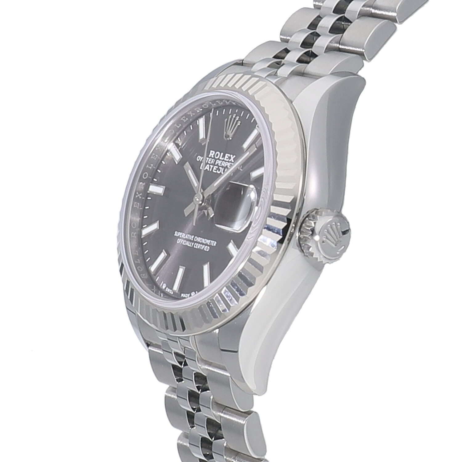 ロレックス　デイトジャスト　レディース　279174 ダークグレー ロレックス / ROLEX デイトジャスト デイトジャスト28 WGベゼル