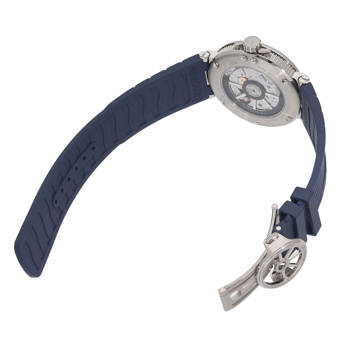 B5891 | [中古]ブレゲ マリーン 5517 ブルー 5517BB/Y2/9ZU メンズ