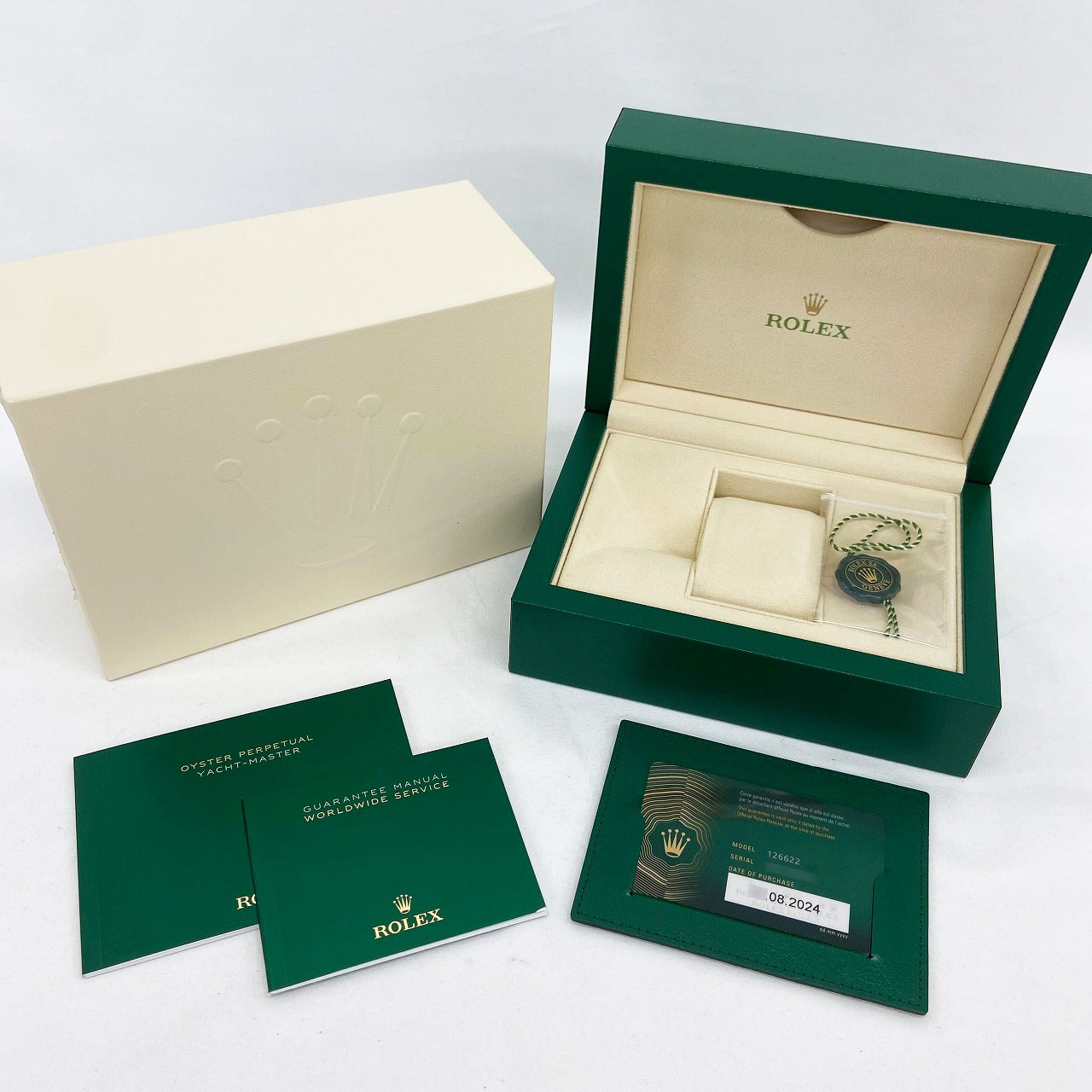 R8791 | [未使用]ロレックス ヨットマスター 40 126622 ランダム
