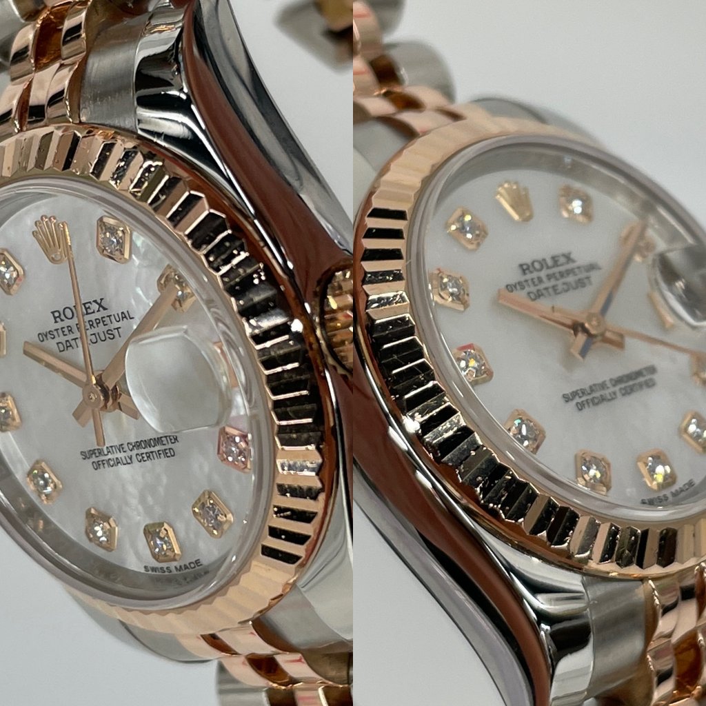 R6992 | [中古]ロレックス デイトジャスト 179171NG ランダム