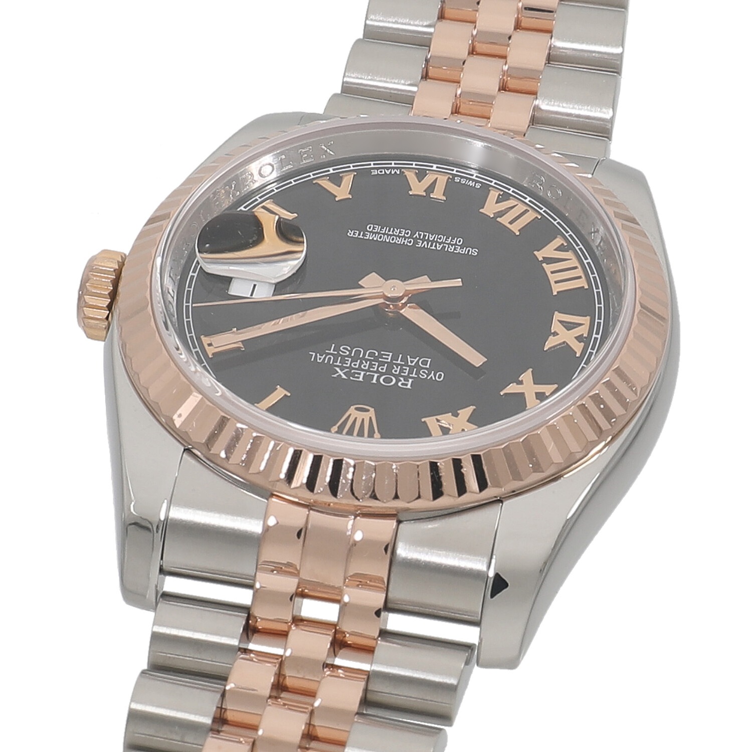 R9892 | [中古]ロレックス デイトジャスト 116231 ランダム ブラック