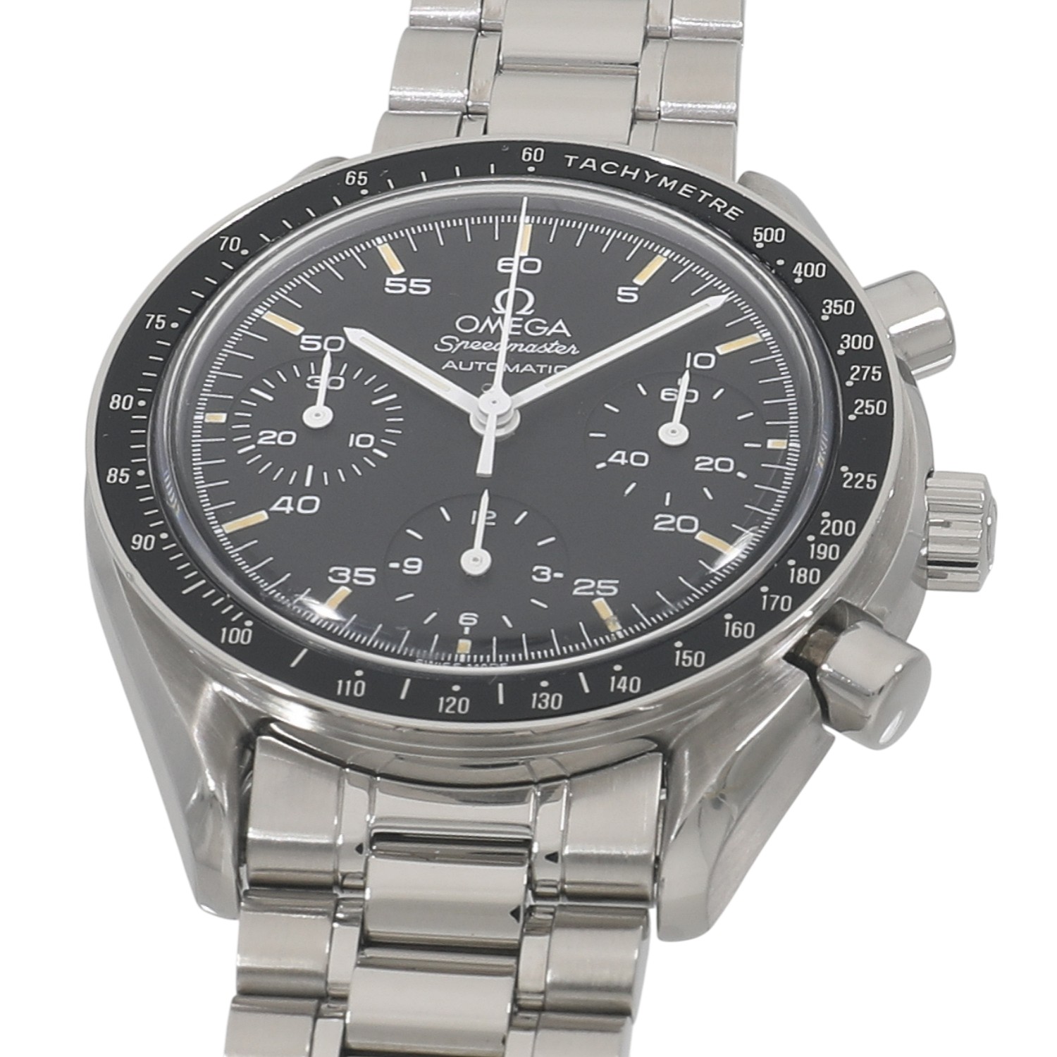 値下げ オメガ スピードマスター 3510.50 3コマ 純正品 SS O10193 | [中古]オメガ スピードマスター オートマチック 3510.50