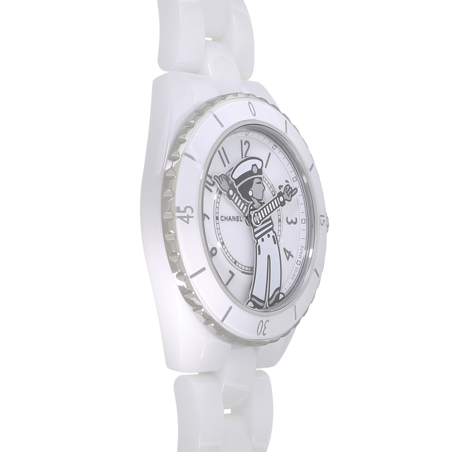 C7093 | [新品]シャネル マドモアゼル J12 ラパウザ 38MM H7481