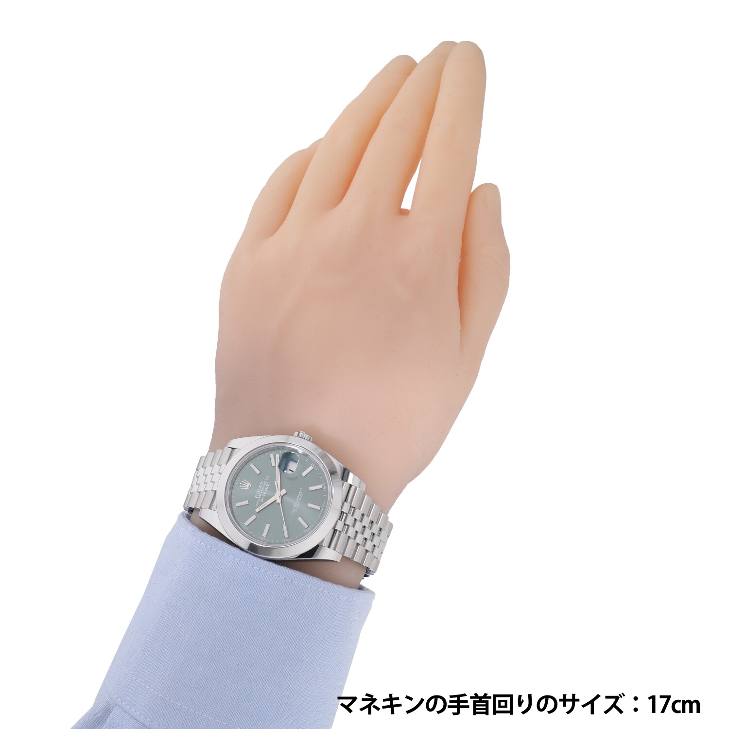 R5494 | [新品]ロレックス デイトジャスト 41 126300 ミントグリーン