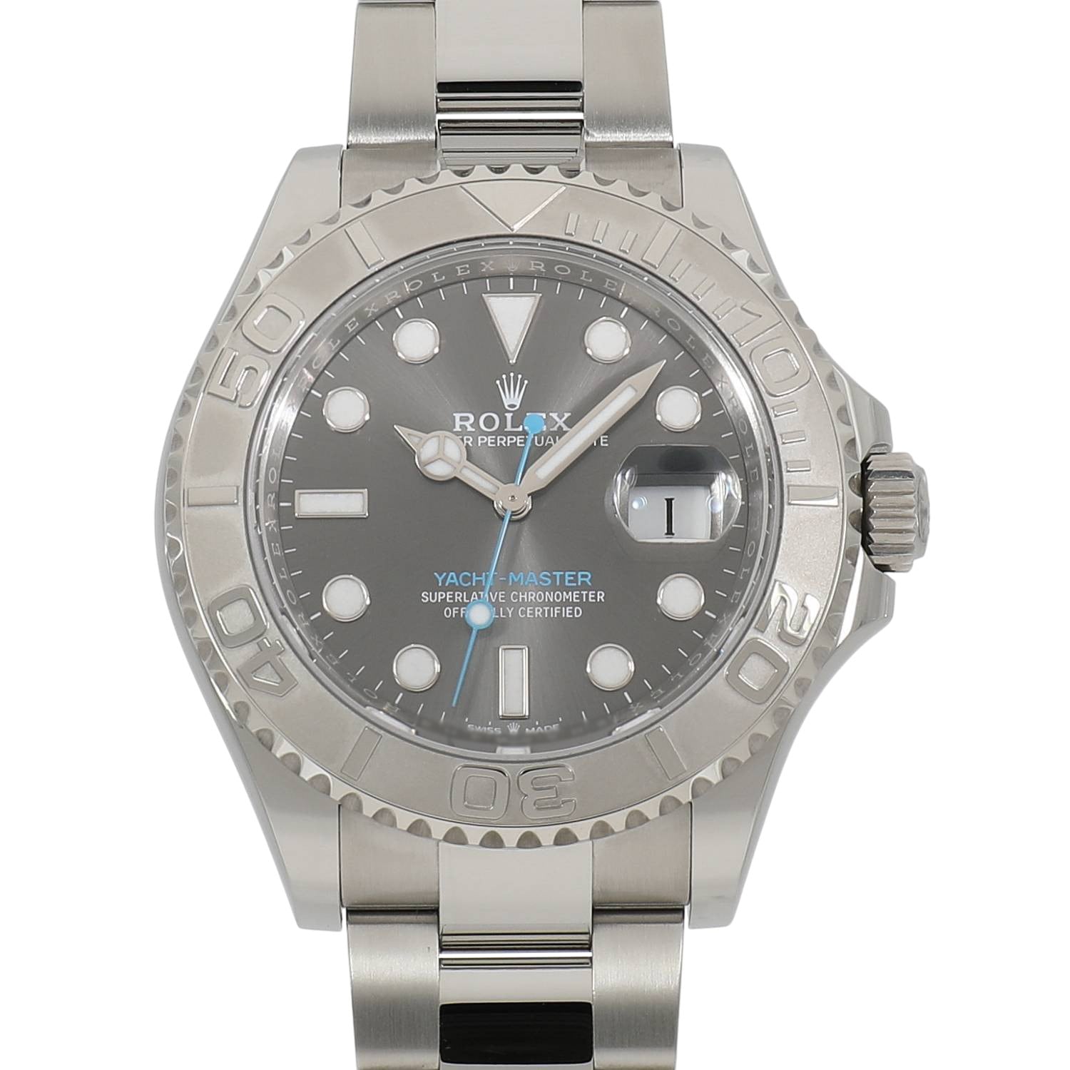 ヨットマスター 126622 [オイスターブレスレット スレート] 中古価格