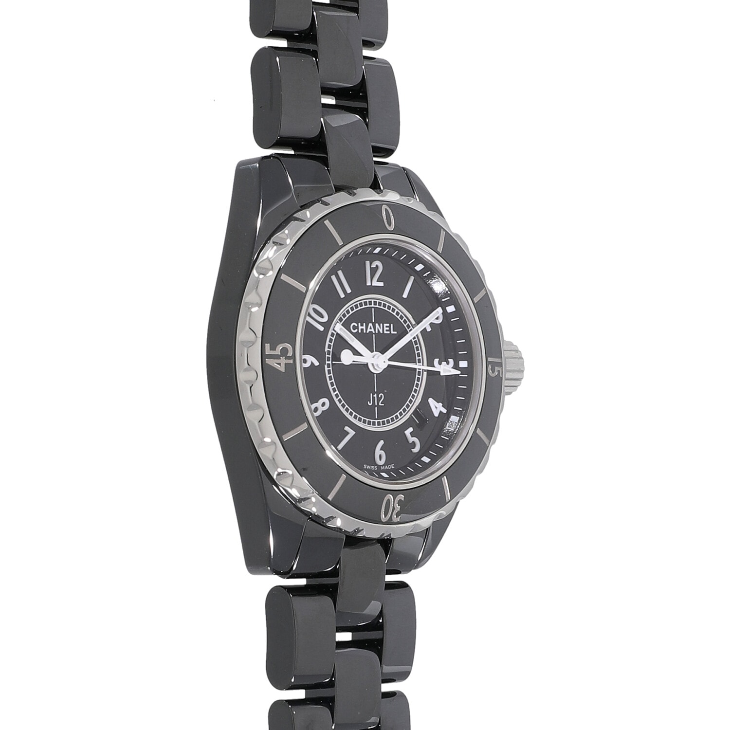 C8795 | [中古]シャネル J12 ブラック セラミック 33MM H0682