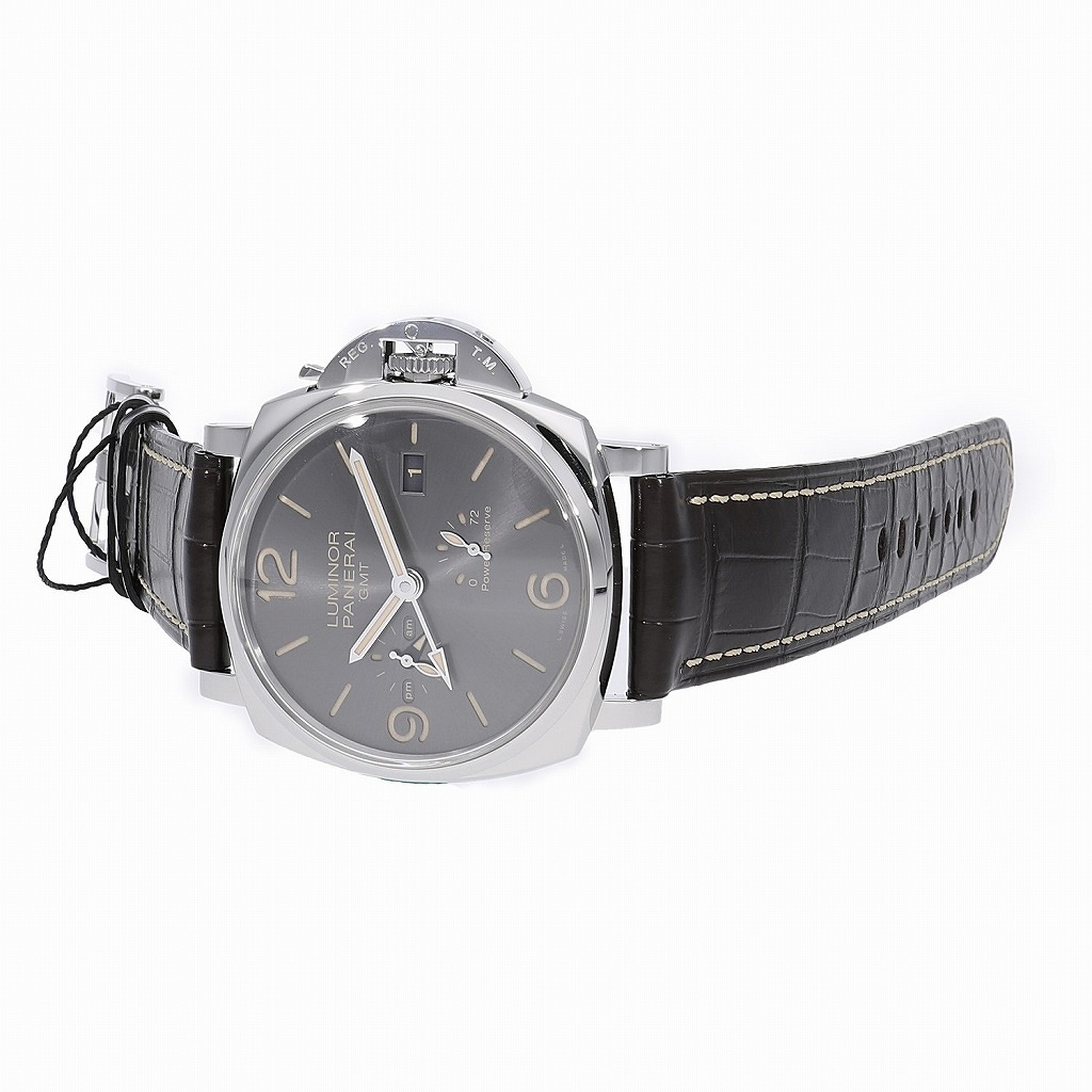P1096 | [新品]パネライ ルミノールドゥエ 3デイズ GMT パワー