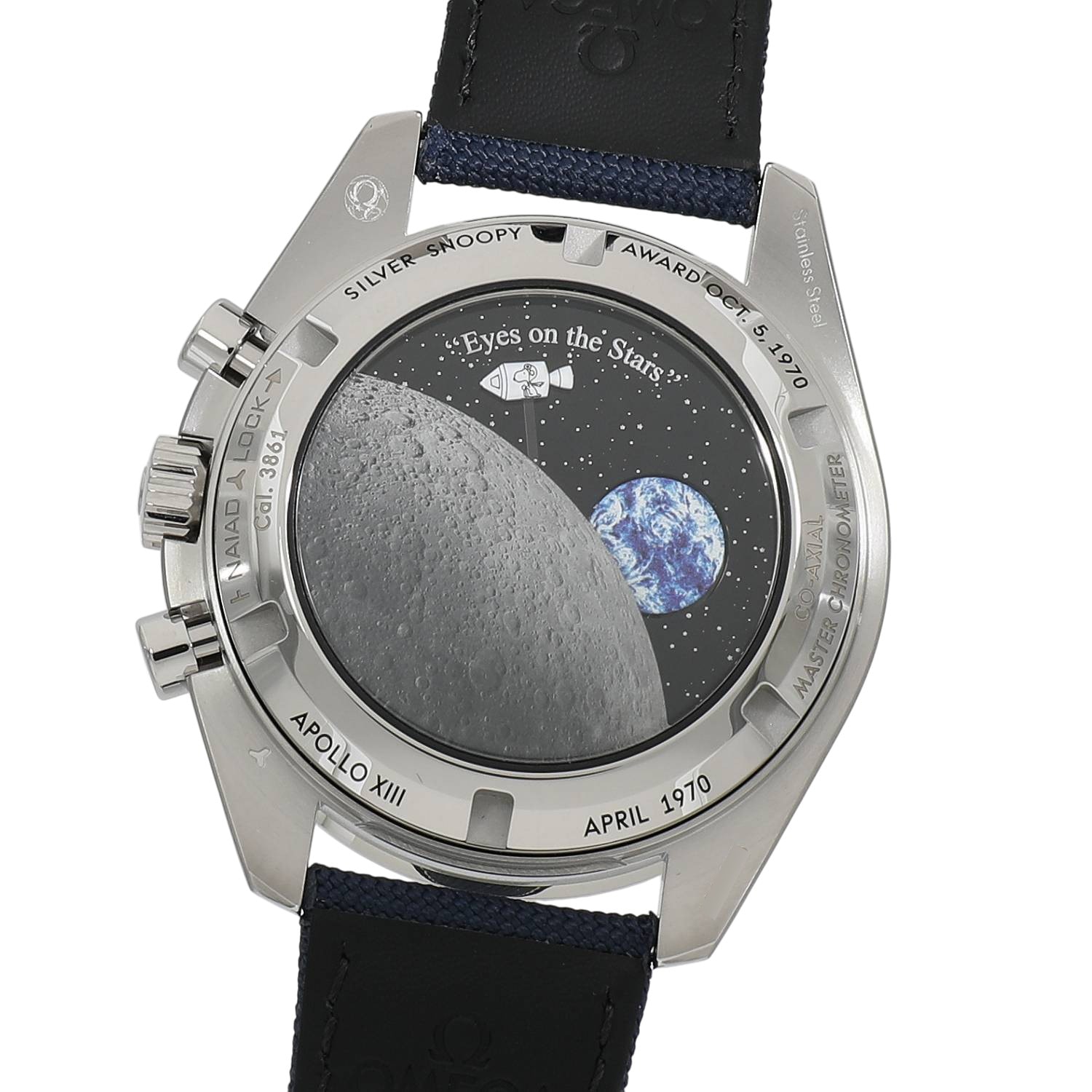 O20129 | [未使用]オメガ スピードマスター コーアクシャル マスター クロノメーター クロノグラフ 42MM シルバー スヌーピー ...
