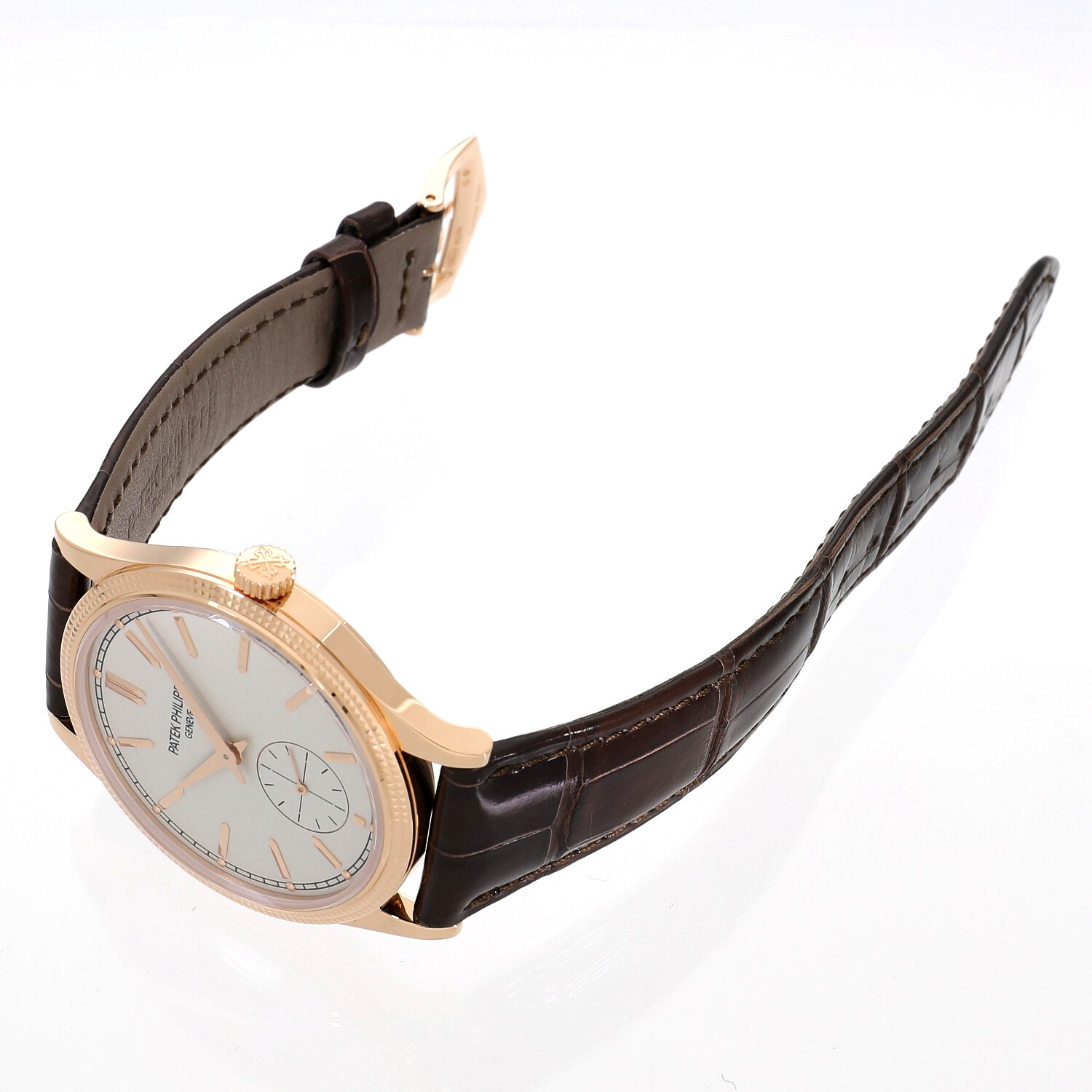 P7696 | [中古]パテックフィリップ カラトラバ 6119R-001 シルバー