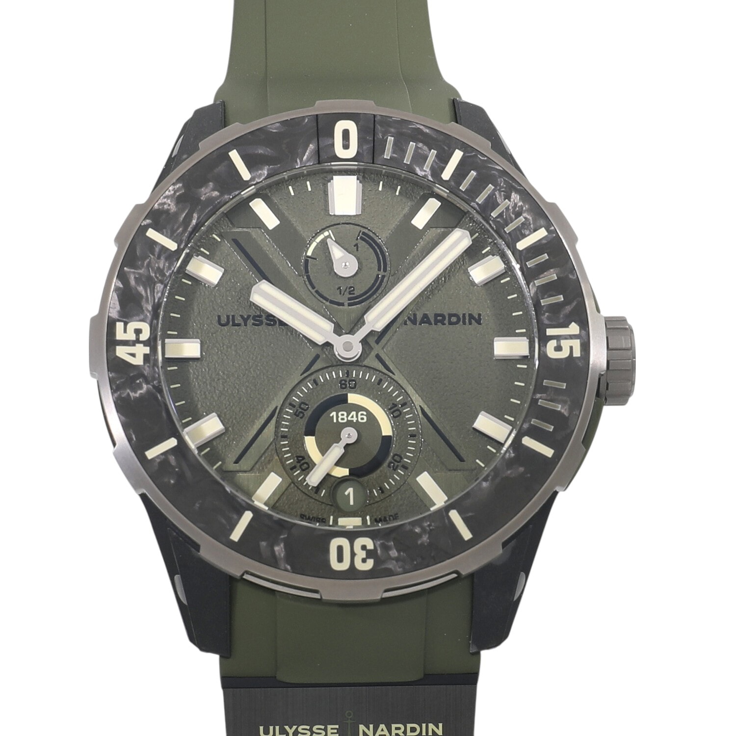 U10097 | [未使用]ユリスナルダン ダイバー ネット OPS 44MM 1183-170