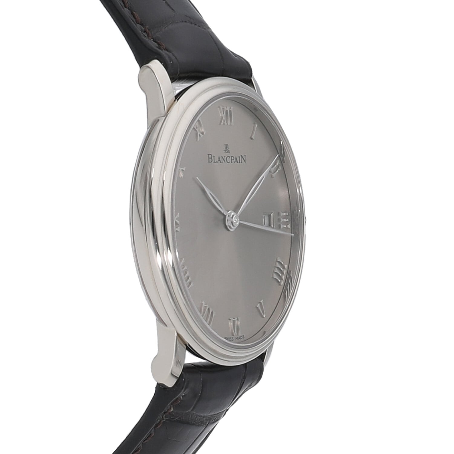 B5597 | [中古]ブランパン ヴィルレ ウルトラ スリム グレー 6651-1504