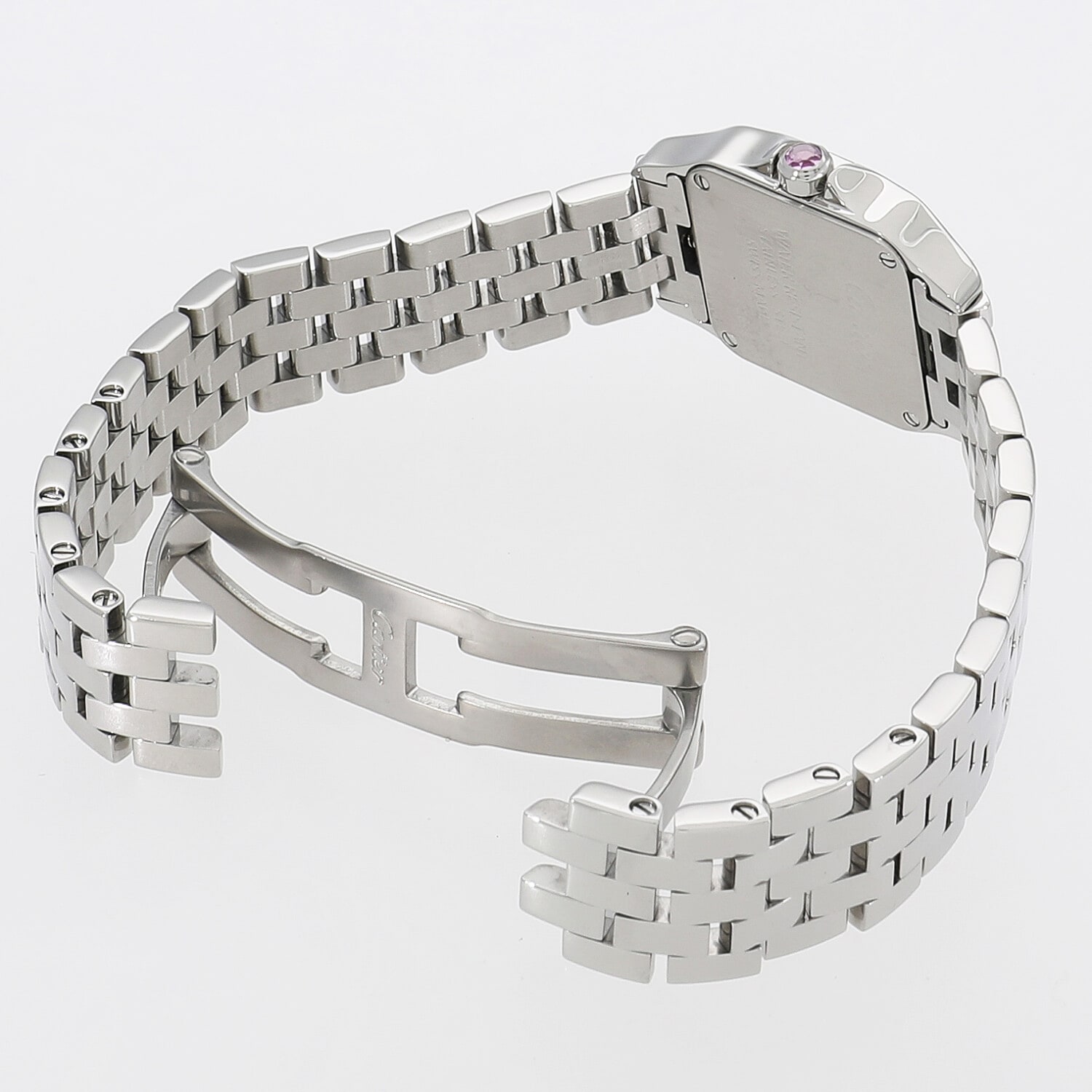 C8498 | [中古]カルティエ サントス ドゥ モアゼル W25075Z5 ピンク