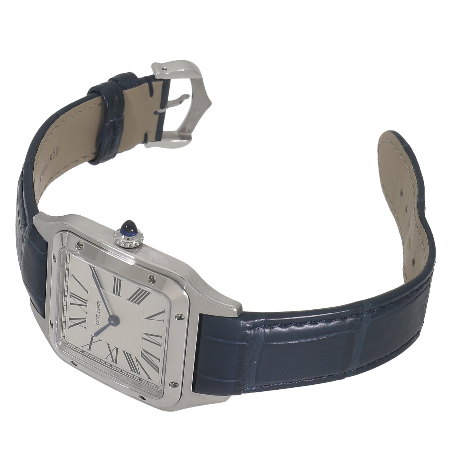 激安正規 店 中古 カルティエ CARTIER WSSA0022 シルバー メンズ 腕時計