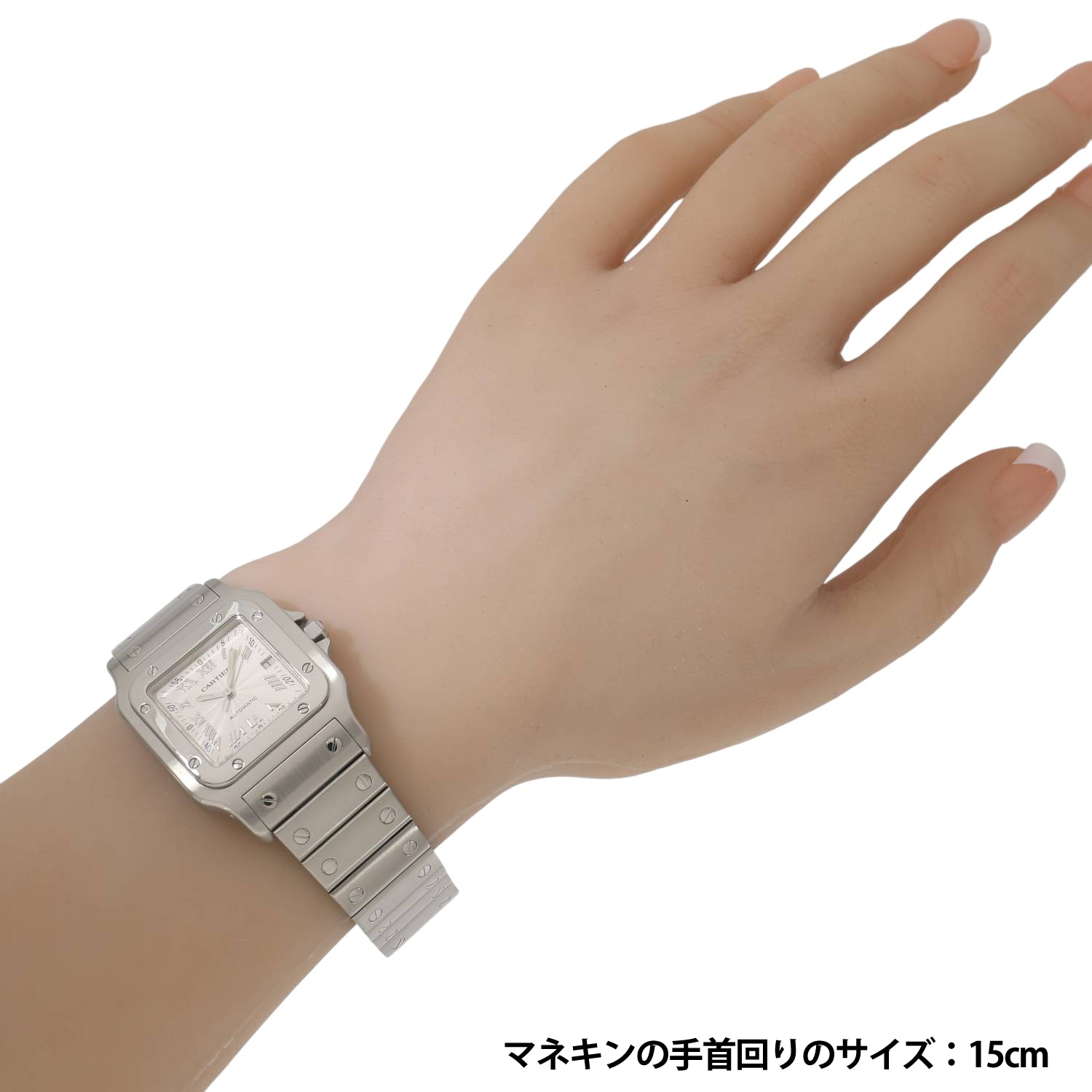 C10499 | [中古]カルティエ サントス ガルベ LM W20040D6 シルバー
