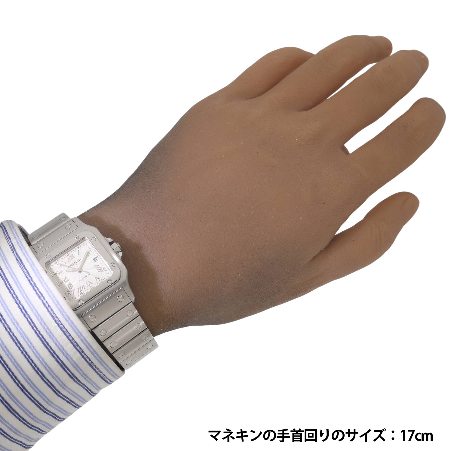 C10499 | [中古]カルティエ サントス ガルベ LM W20040D6 シルバー