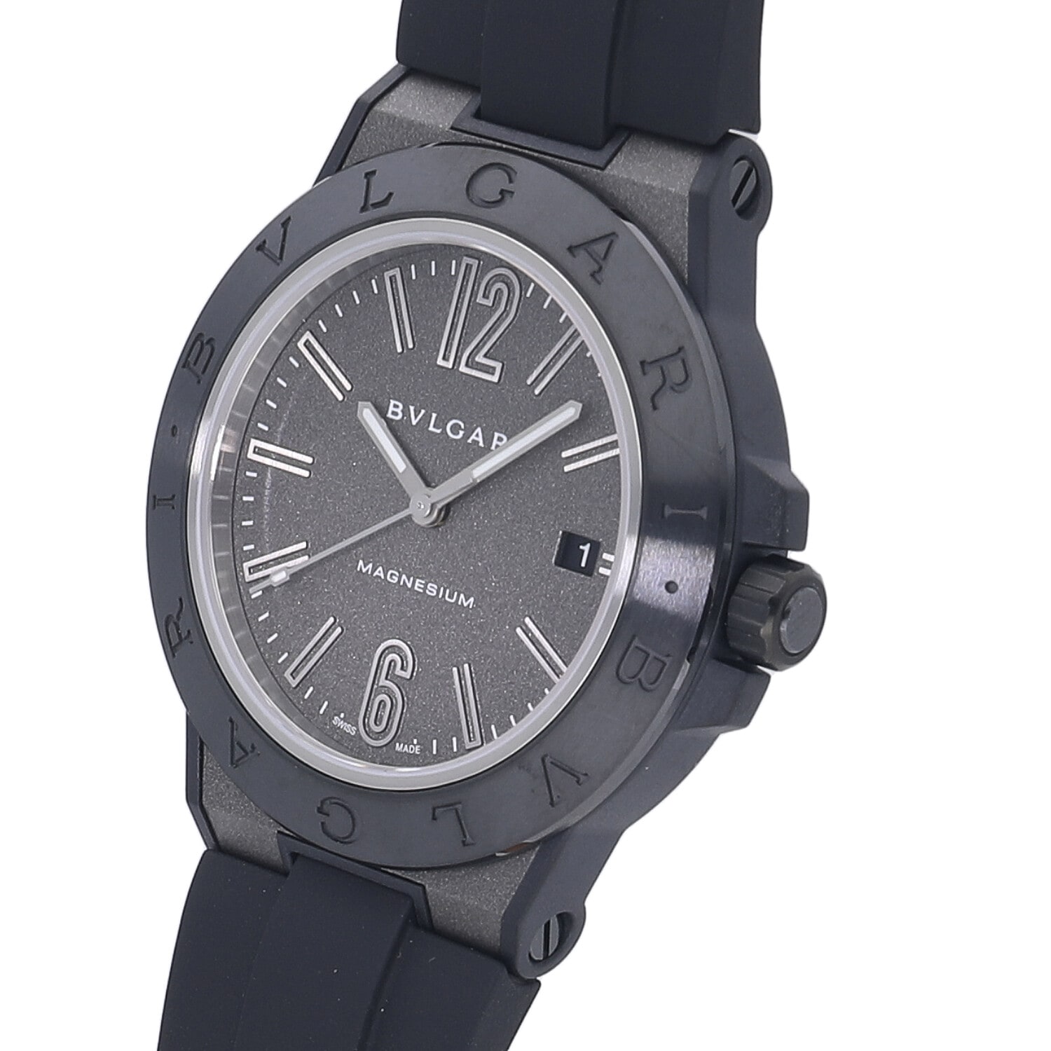 【中古】【動作OK】【店頭引取限定】BVLGARI ブルガリ ディアゴノ マグネシウム B2399 | [新品]ブルガリ ディアゴノ マグネシウム DG41C14SMCVD 【WEB