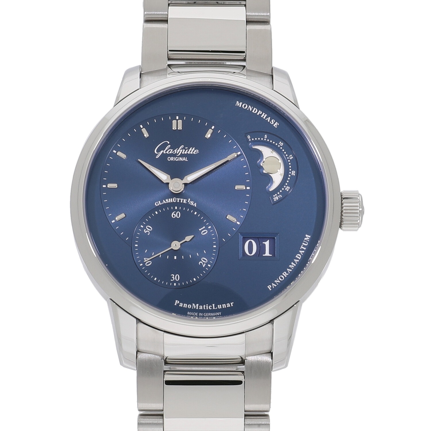 G6799 | [新品]グラスヒュッテオリジナル パノマティック ルナ ブルー
