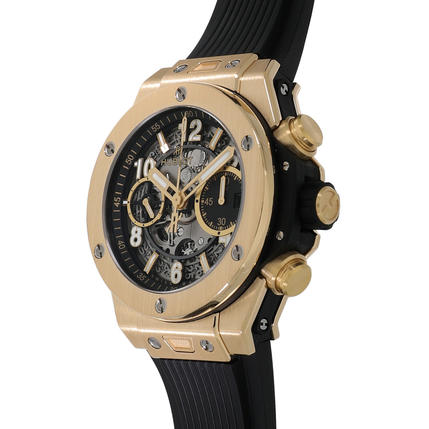 H7499 | [中古]ウブロ ビッグバン ウニコ イエローゴールド 441.VX