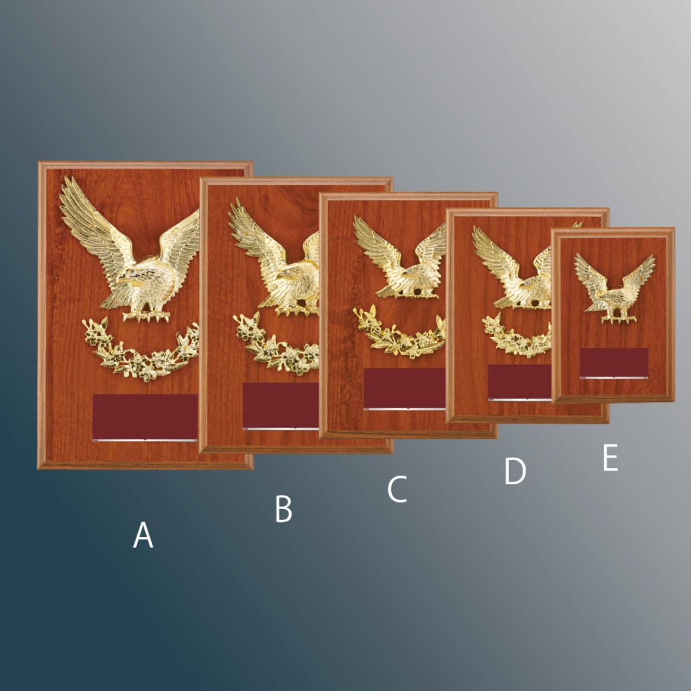 表彰楯 木目 CC-5802 | 商品一覧 | Re'PRIZE | オリジナルトロフィー