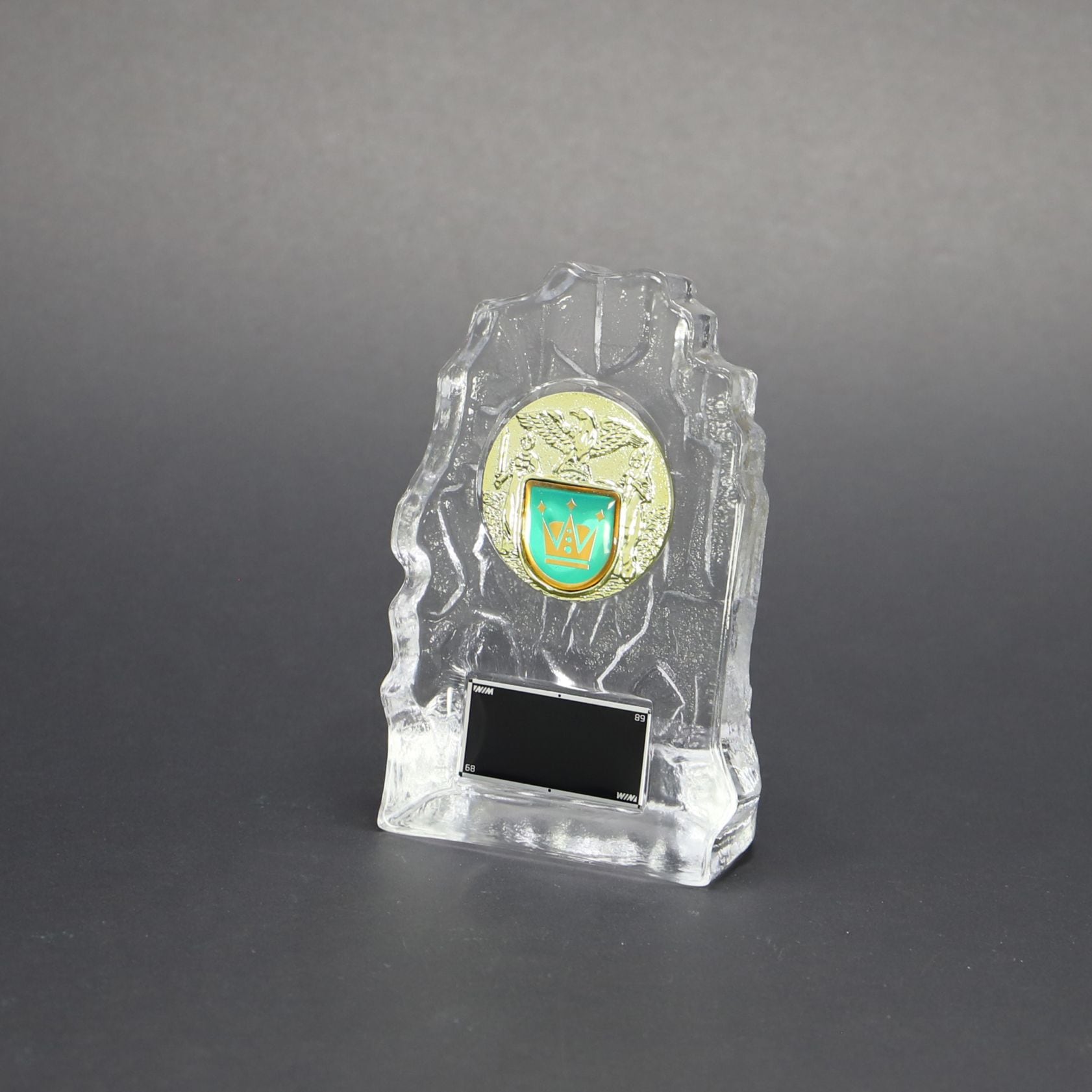 ガラス製楯　KL-12