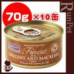 �ե��å��壴����å� [Fish4Cats] ���亮������ 70g��10��