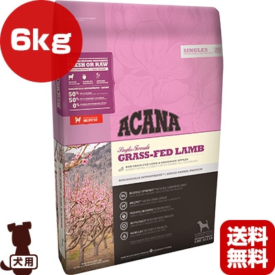 ������ ���󥰥� ���饹�ե��åɥ�� 6kg ��t �ڥå� �ա��� �� �ɥå� �����ʥե��ߥ꡼����ѥ� ACANA ����̵���������ʡ�