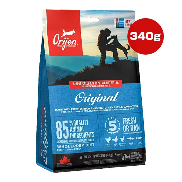 �ڥ����ڡ�����ʡۥ��ꥸ�� ���ꥸ�ʥ� 340g �����ԥ���ڥåȥա��� ��t �ڥå� �ա��� �� �ɥå� �ɥ饤 ��ǯ�� �����륹�ơ��� ORIJEN�������ʡ�